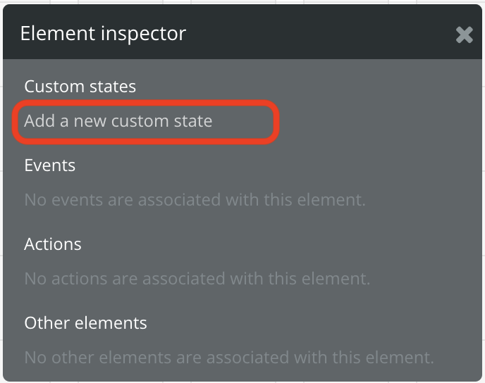 Add a new custom state